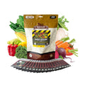 Sustainable Seed Co Bug Out Bag Survival Garden Vegetable & Herb Seeds | ~12,000 Seeds - Collection of 19 Heirloom Seed