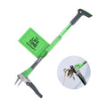 WP5 Heavy Duty Weed Puller Tool, Stand Up Dandelion Weeder with 40" Handle, 3 Claws & Fiberglass Foot Pedal, Weeding