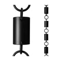 Monarch Rain Chains Aluminum Cylinder Rain Chains for Gutters – 8.5 ft Decorative Rainchain Outdoor Durable Heavy Duty
