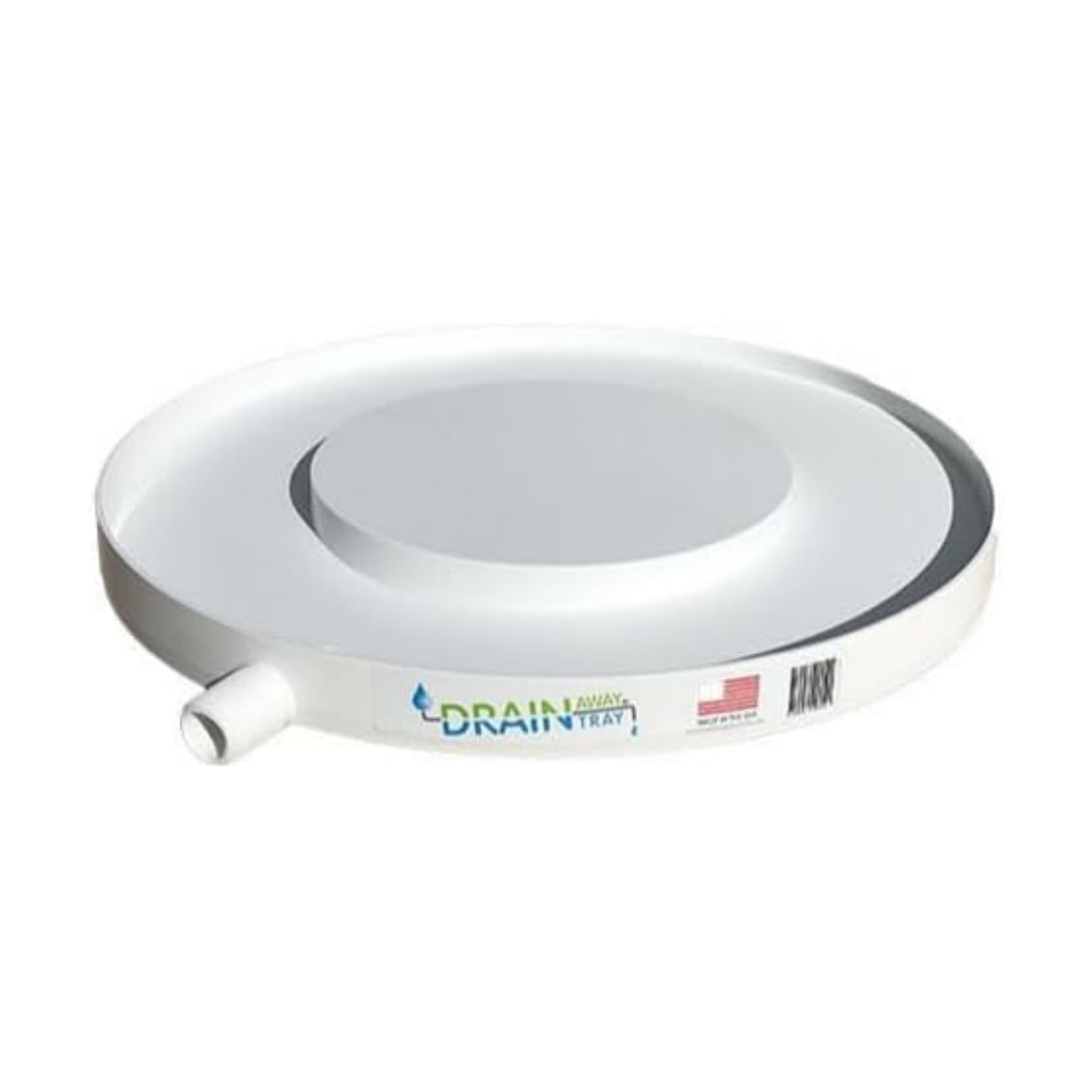 Drain Away White 12 inch Plant Saucer Heavy Duty Drain Tray for Large Pots Indoor Outdoor Waterproof UV Resistant