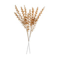 PASYOU Artificial Plants for Christmas Decor, Fake Gold Eucalyptus Plastic Grass Shrubs Leaves Indoor Outdoor Home Garden Party Hotel Wedding Event Faux DIY Decoration - 30 Inch Golden 2 Pack
