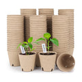 homenote 120 Pcs 3.15 Inch Peat Pots,Nursery Plant Pots,Seed Starting Pots