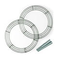 2-Pack 12 Inch Wire Wreath Frame, Round Metal Wreath Form