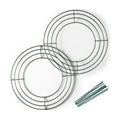 2-Pack 08 Inches Wire Wreath Frame – Round Metal Wreath Form
