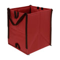 DURASACK Heavy Duty Home and Yard Bags, Red, 3 Pack | 48-Gallon Reusable Self-Standing Lawn and Leaf Bags Garbage Can