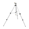 STYDDI Heavy Duty Impact Sprinkler on Tripod Base, Extra Tall Metal Pulsating Telescoping Tripod Sprinkler for Large