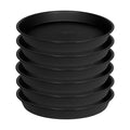 6 Pack of 12 inch Plant Saucer, Heavy Duty Plastic Plant Saucer 12 inch Round, Plant Tray for Pots, Flower Saucers for