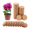 60Pcs 2" Dia Invisible Non-Slip Cork Pot Feet for Outdoor Planters Drainage