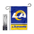 Rams LA Logo Garden Flag and Stand Pole Holder Mount