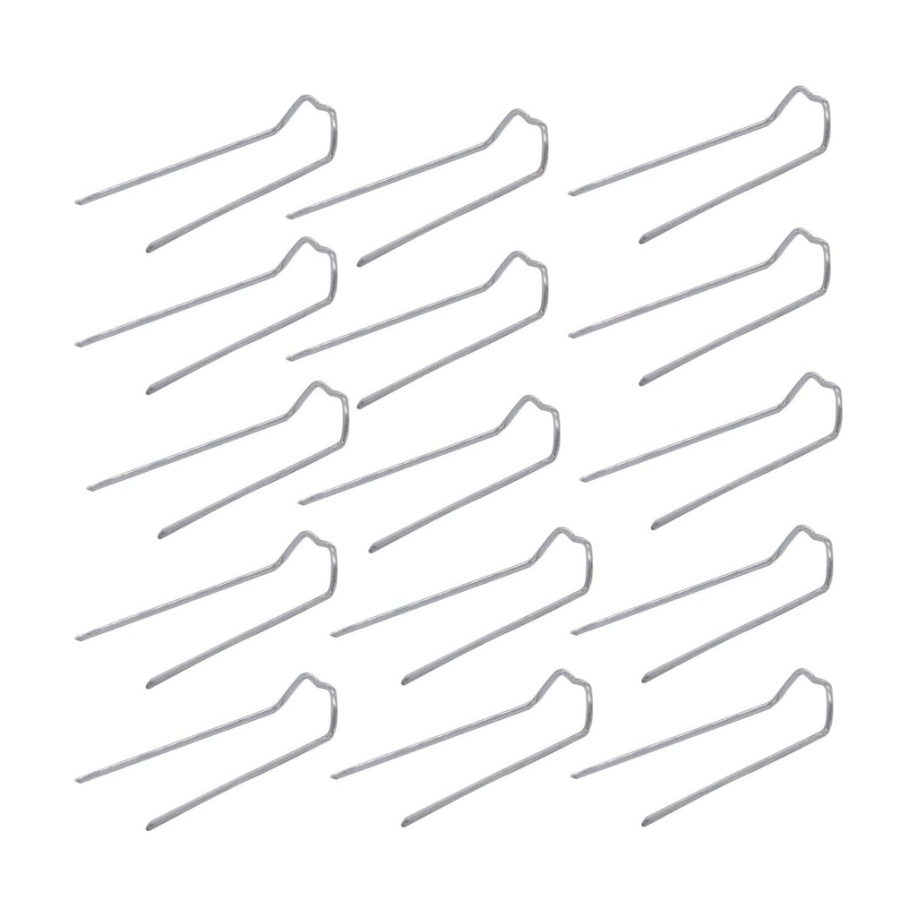 100 Pieces Floral Pins, 1.7 Inch Floral U-Pins Small Craft Plant Pin Greening Fern Clips for Floral Picks Foam Bouquet Straw Wreaths Making Supplies Holiday Flower Arrangements DIY Sewing Projects