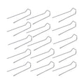 100 Pieces Floral Pins, 1.7 Inch Floral U-Pins Small Craft Plant Pin Greening Fern Clips for Floral Picks Foam Bouquet Straw Wreaths Making Supplies Holiday Flower Arrangements DIY Sewing Projects