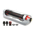 Eden 96216 Heavy Duty Turbo Oscillating Sprinkler, Covers Up to 4,900 sq. ft., 20 Precision Nozzles, Aluminum Base