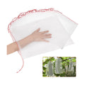 50Pcs 18"x12" Kikhope Fruit Protection Bags, Garden Netting Bags with Drawstring, Fruit Netting Bags, Fruit Tree Bags