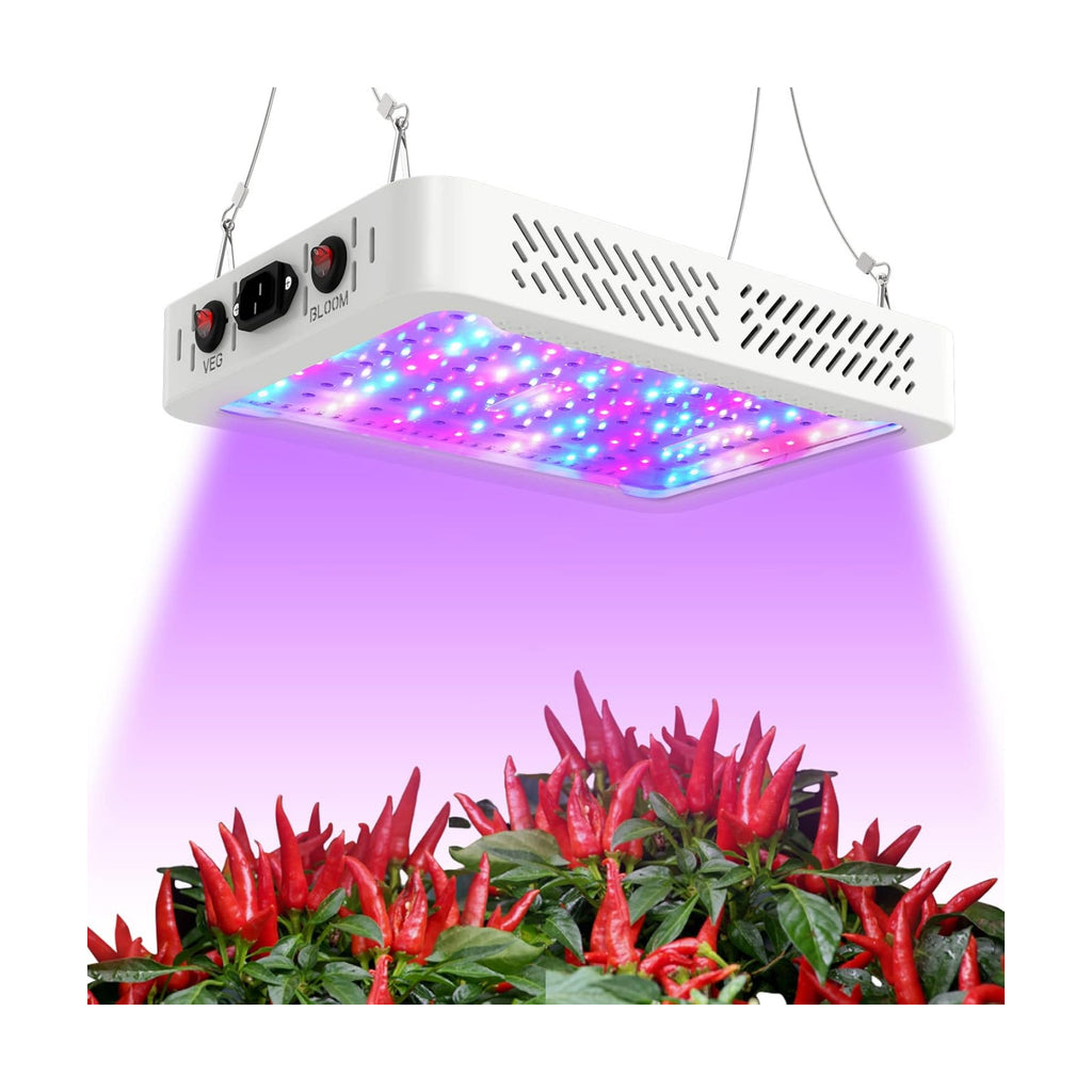 TATU 1000w LED Grow Light for Indoor Plants, Full Spectrum Plant Light | Growing Lamp for Hydroponic Indoor Plant Veg