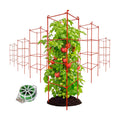 6-Pack Tomato Cage for Garden Plant Support- Up to 46inch | Garden Stakes Tomato Cage,Tomato Trellis for Potted Plants