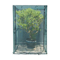 Portable 4'x4' Large 6FT Tall Plant Netting Cover Crop Cages Pest Guard Cover for Vegetables and Fruits Plant Durable Gardening Net with 4 Stakes