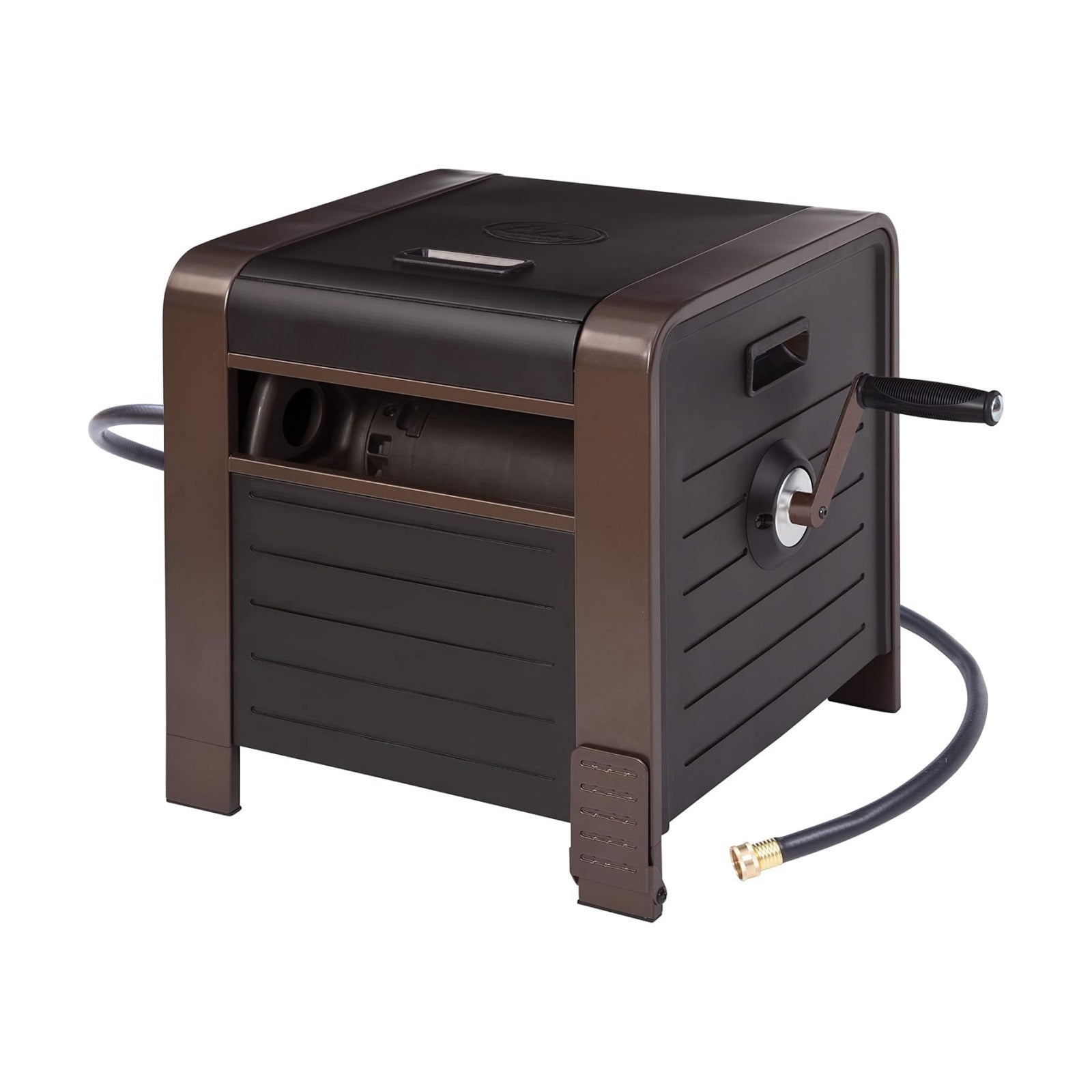 Liberty Garden 778 200' Hose Storage Box, Bronze, 23 x 16.9 x 18.15 inches