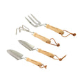 WORKPRO W005010WE 4 Piece Garden Tool Set – Heavy-Duty Stainless Steel, Includes 4 Hand Tools (1 Kit)