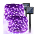 Brizled Solar Halloween Purple Fairy Lights, Outdoor Halloween String Light