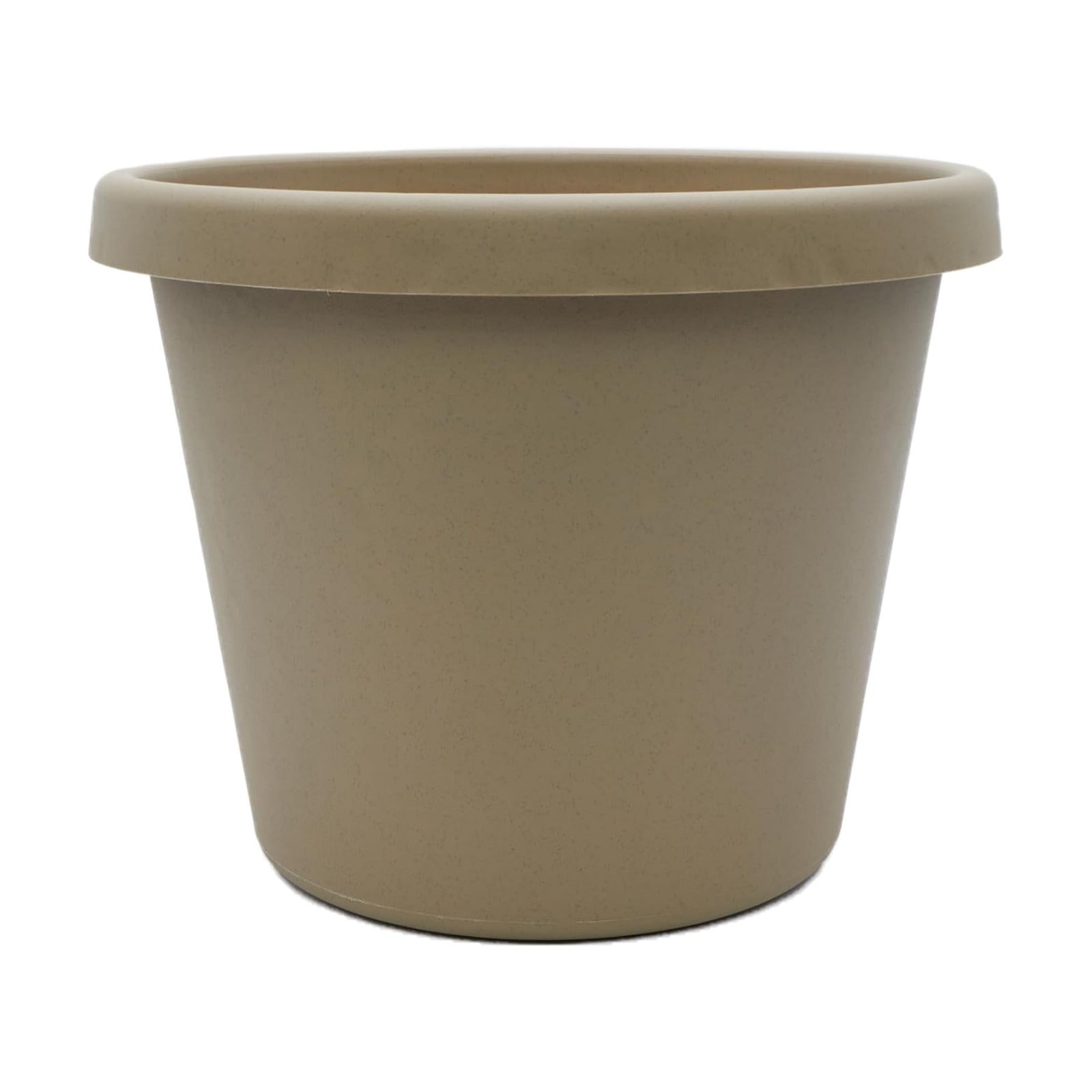 The HC Companies Prima Round Plastic Plant Pot w/Rolled Rim - Lightweight & UV Resistant Flower Pot for Herbs & More
