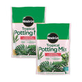 Gro Tropical Potting Mix, 6 qt. (2-Pack) | Growing Media for Tropical Plants Living in Indoor and Outdoor Containers