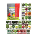 Gardeners Basics Seed Safe Kit - 35 Easy to Grow Heirloom Vegetable Seeds for Beginners - Non GMO Garden Starter Set
