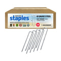 Sandbaggy 6 inch Landscape Sod Staples (8 Gauge Steel) | Great for Hard & Rocky Soil | 40% Thicker Than Standard 11