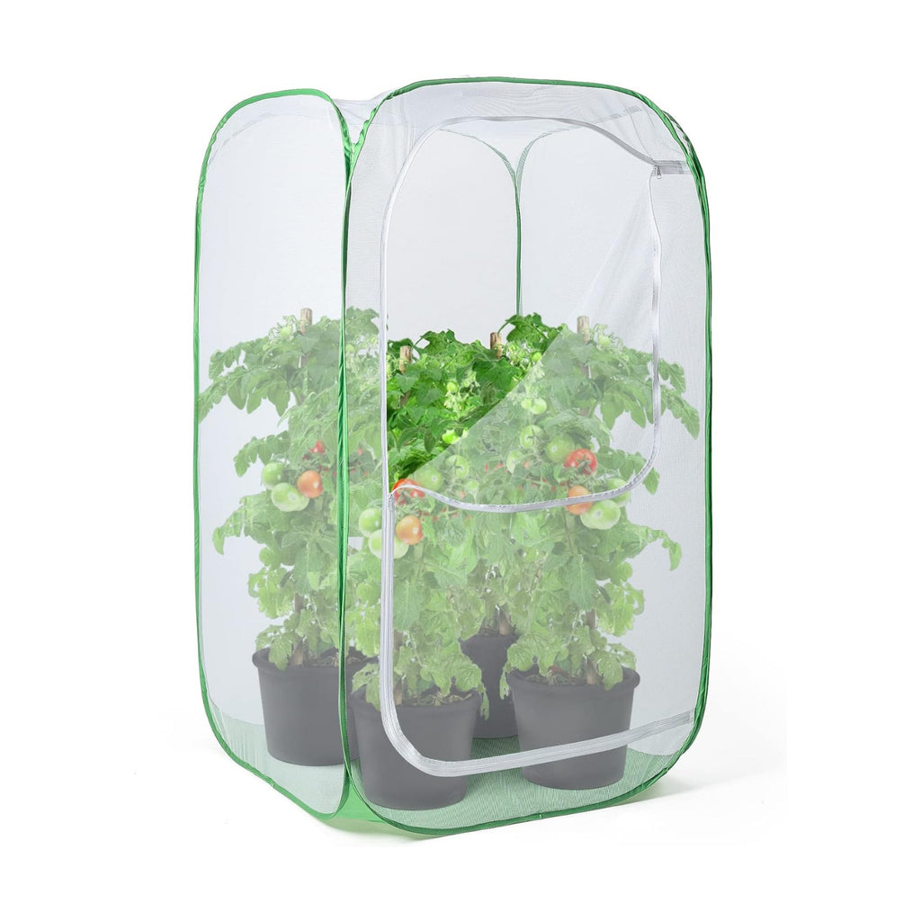 36" Outdoor Mesh Plant Enclosure, Plant Cover for Pests, Bird and Pest Protection Guard for Fruit, Vegetables, Flowers
