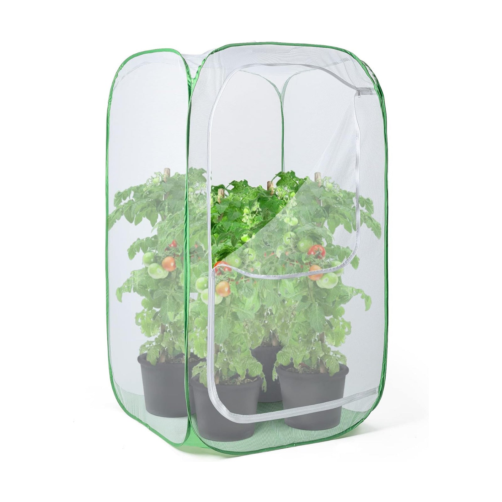 36" Outdoor Mesh Plant Enclosure, Plant Cover for Pests, Bird and Pest Protection Guard for Fruit, Vegetables, Flowers