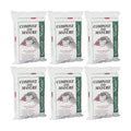 Michigan Peat 6-Pack Compost and Manure Blend, Garden Magic Mix w/Odor-Free Blend, 40 Lbs - Outdoor Lawn and Gardening