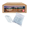 Sandbaggy 4 Inch Landscape Sod Staples | Great for Hard & Rocky Soil | Sharp Like a Knife | Tough 11 Gauge