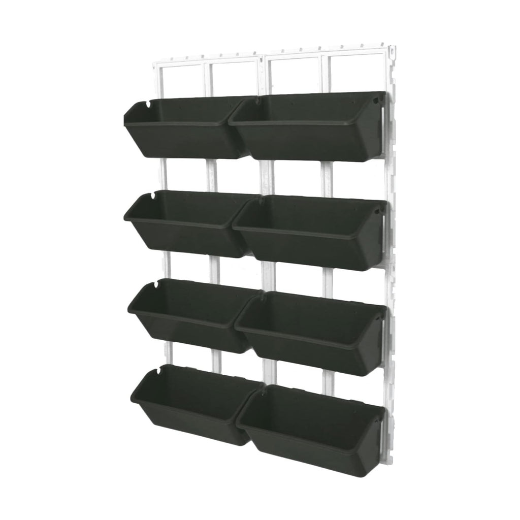 8 Pockets Vertical Garden Wall Planter Raised Beds Hanging Planter Wall Mounted Flower Beds for Flowers Vegetables Herb