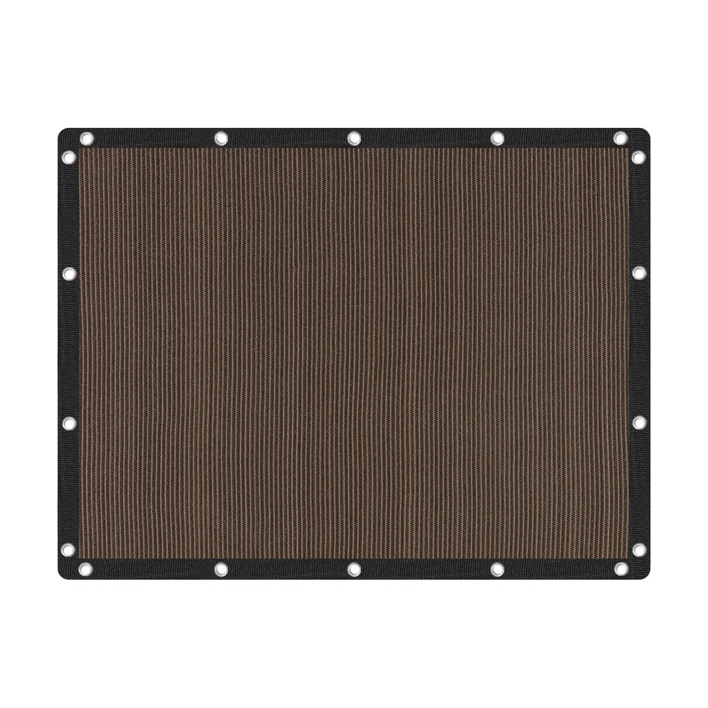 VICLLAX 90% Shade Fabric Sun Shade Cloth with Reinforced Grommets, Outdoor Sun Screen Fabric for Outdoor Patio Garden