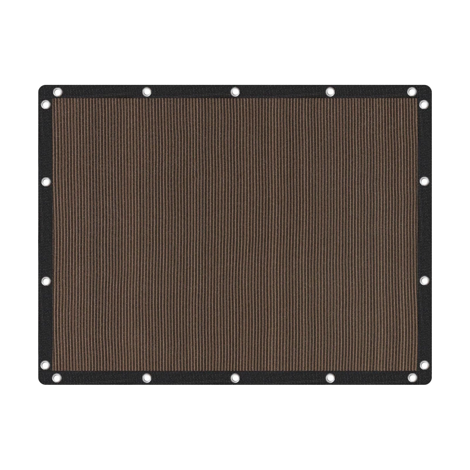 VICLLAX 90% Shade Fabric Sun Shade Cloth with Reinforced Grommets, Outdoor Sun Screen Fabric for Outdoor Patio Garden