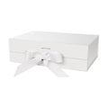 DaiJoob White Gift Box with Lid for Presents 10.5x7.5x3.1 Inches