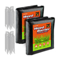 LAVEVE Heavy Duty Weed Barrier Landscape Fabric 4FT x 100FT | 3.2oz Premium Woven Weed Control Garden Cloth, Weed Block