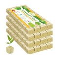 Halatool 1.2 in Rockwool Cubes for Hydroponics, 144 Plugs Seed Starter Cube | High Germination Rate for Vegetables &
