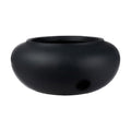 The HC Companies 21 Inch Garden Hose Pot - Durable Lightweight Plastic Decorative Hose Pot for Yard, 100-Foot Capacity