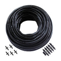 1/4" Irrigation Dripline Tubing (100 Ft Roll) - 6" Emitter Spacing - 1/4" Drip Irrigation Fittings Included