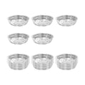 TRUEDAYS 20 Pack 6 Inch Plant Saucers Clear Plant Saucers Flower Pot Plastic Drip Trays Excellent for Indoor & Outdoor Plants