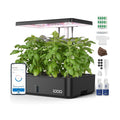 iDOO Hydroponics Growing System Kit 12Pods, Christmas Gifts for Women Mom, Herb Garden Indoor with LED Grow Light for