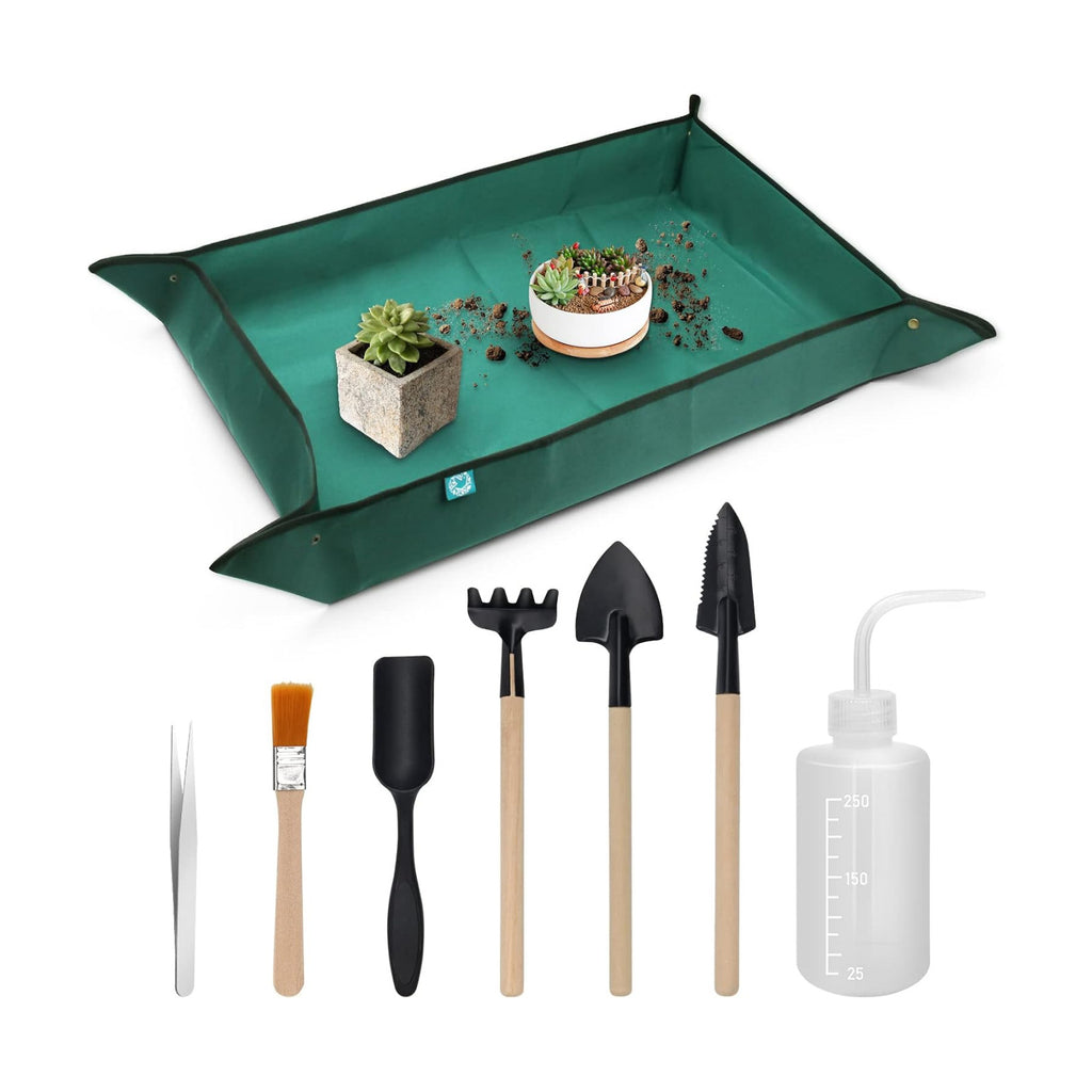 Plant Repotting Mat 43.3" x 29.5", Garden Potting Mat for Indoor