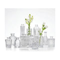 CUCUMI 12pcs Bud Vases for Centerpieces, Clear Glass Vase Decorations
