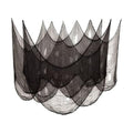 (30 x 420 in. Halloween Creepy Cloth, Spooky Giant Cheese Cloth Tapestry for Halloween Party Supplies Decorations Outdoor Yard Home Wall Decor, Black