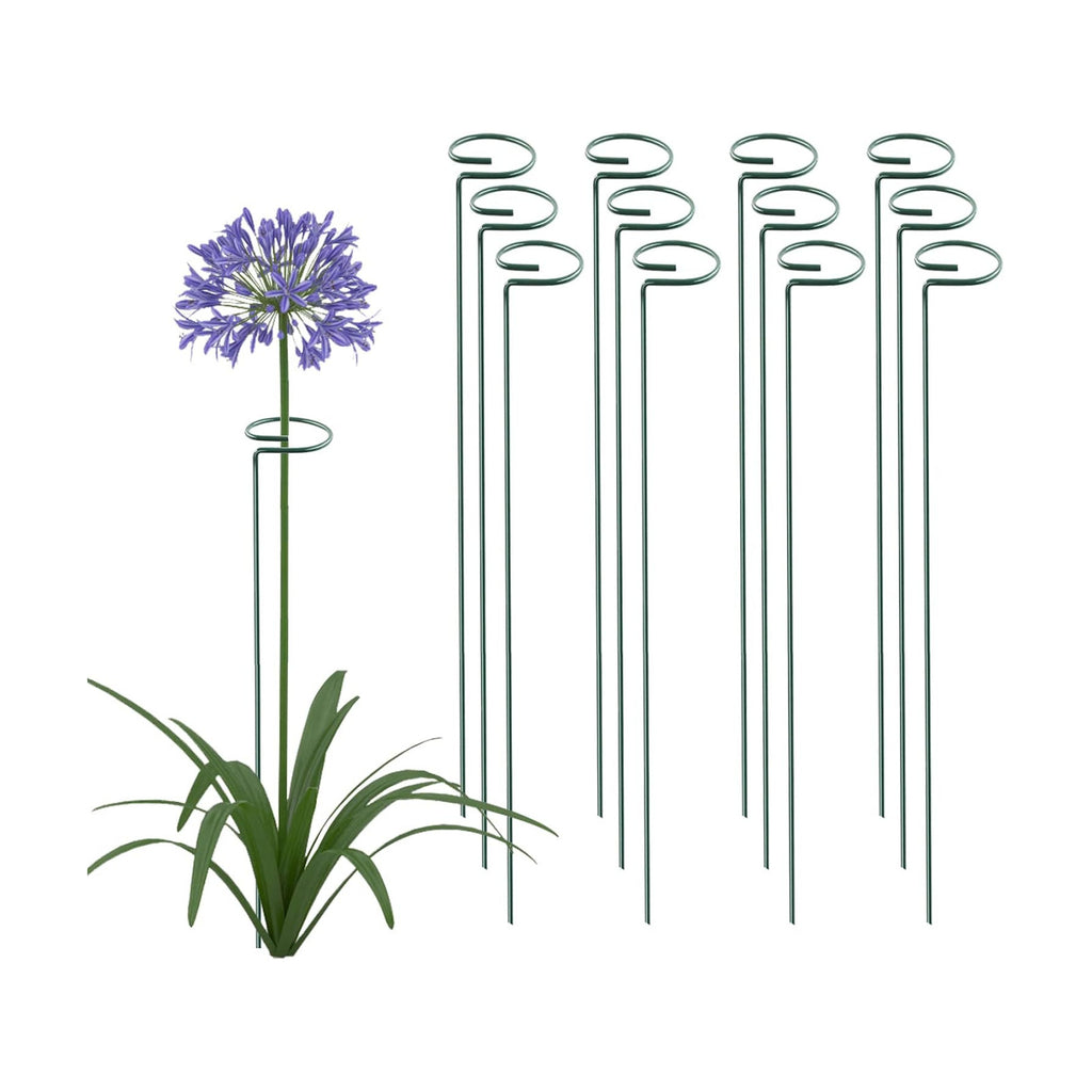 36 Inch 20 Packs Plant Support Stake Garden Single stemmed Plant Support Hoops Plant Prop for Flowers Orchid Tomatoes