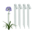 36 Inch 20 Packs Plant Support Stake Garden Single stemmed Plant Support Hoops Plant Prop for Flowers Orchid Tomatoes