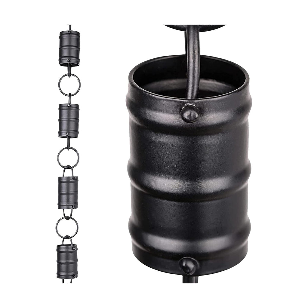 Tri-Stripe Rain Chains for Gutters 8.5ft