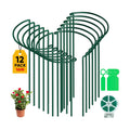 12 Pack Plant Support Stakes, Metal Peonies Cages and Supports, Peony Cage, Plant Support Ring, Garden Plant Support