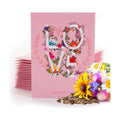 Love Bouquet Wildflower Packets, 25 Packets for Planting - Garden Seeds to Grow Live Plants - A Beautiful Valentines
