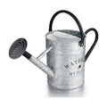 Garutom Galvanized Watering Can for Outdoor Indoor Plants, 1 Gallon Decorative Countryside Style Water Can with